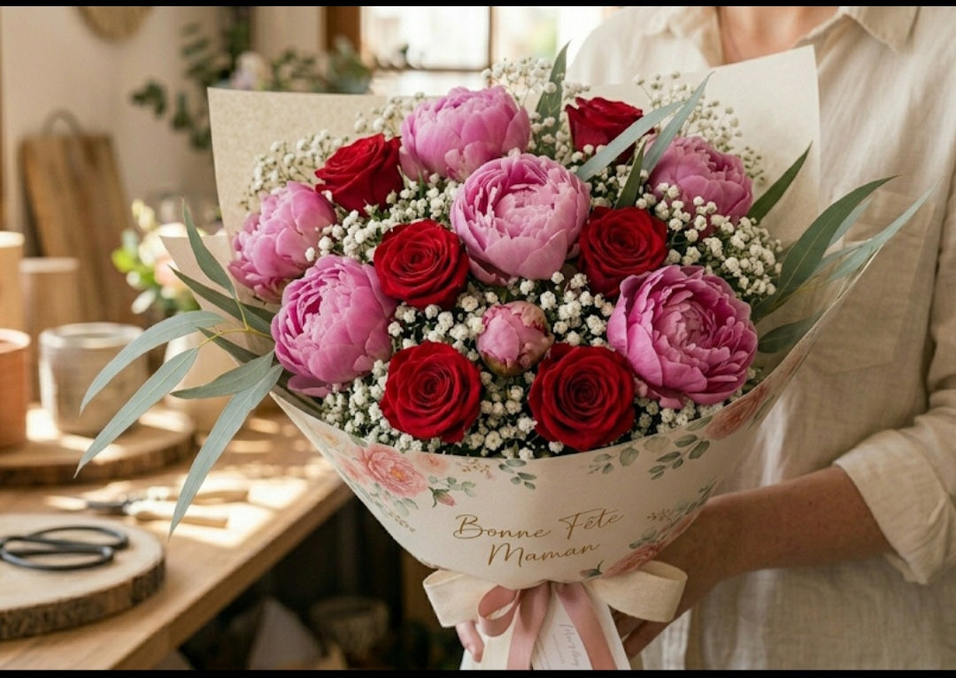 Bouquet Romance – Fête des Mères
