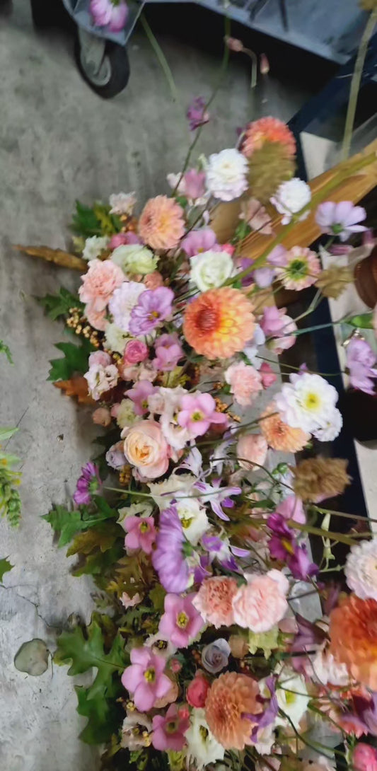 Composition florale pour mariage