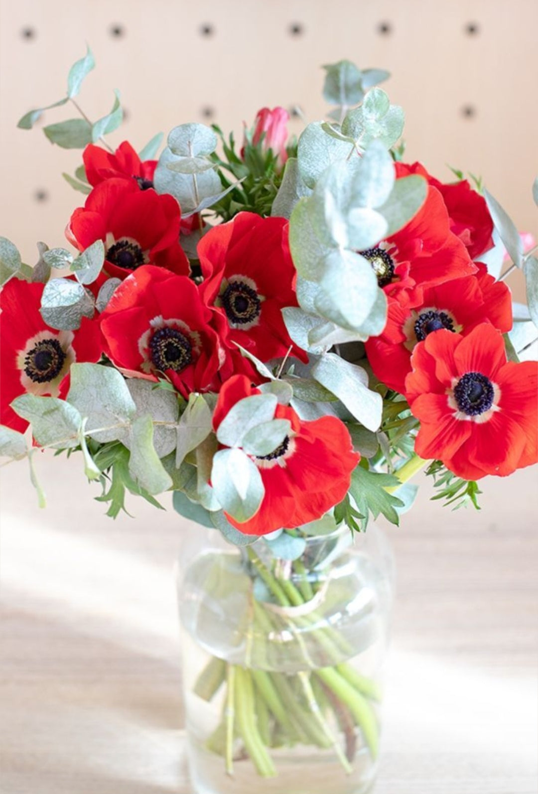 Bouquet : anémones