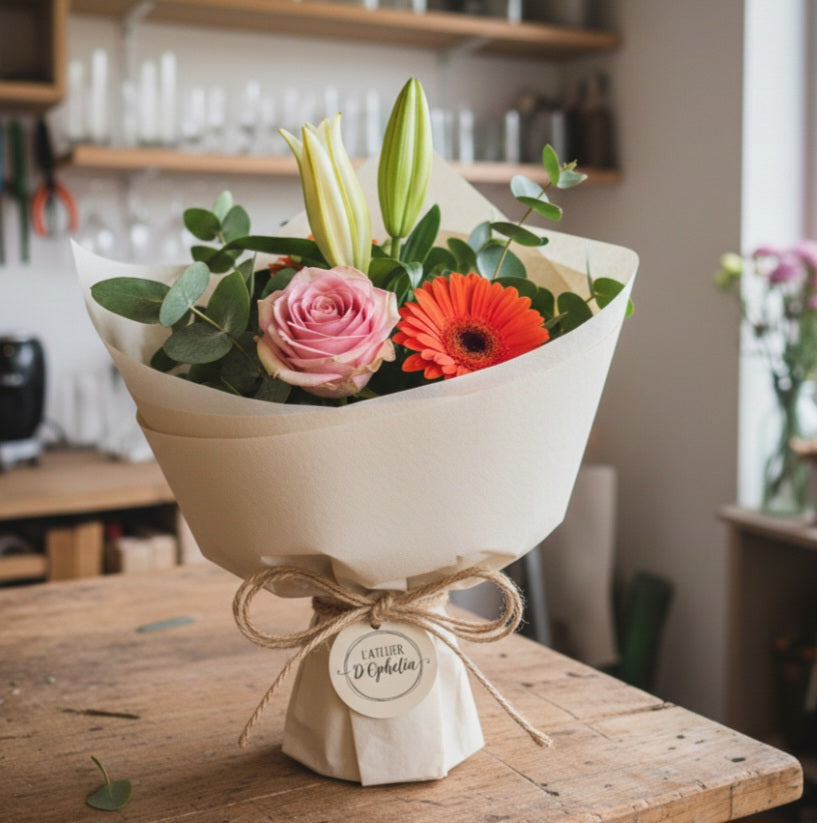 Bouquet : le petit geste