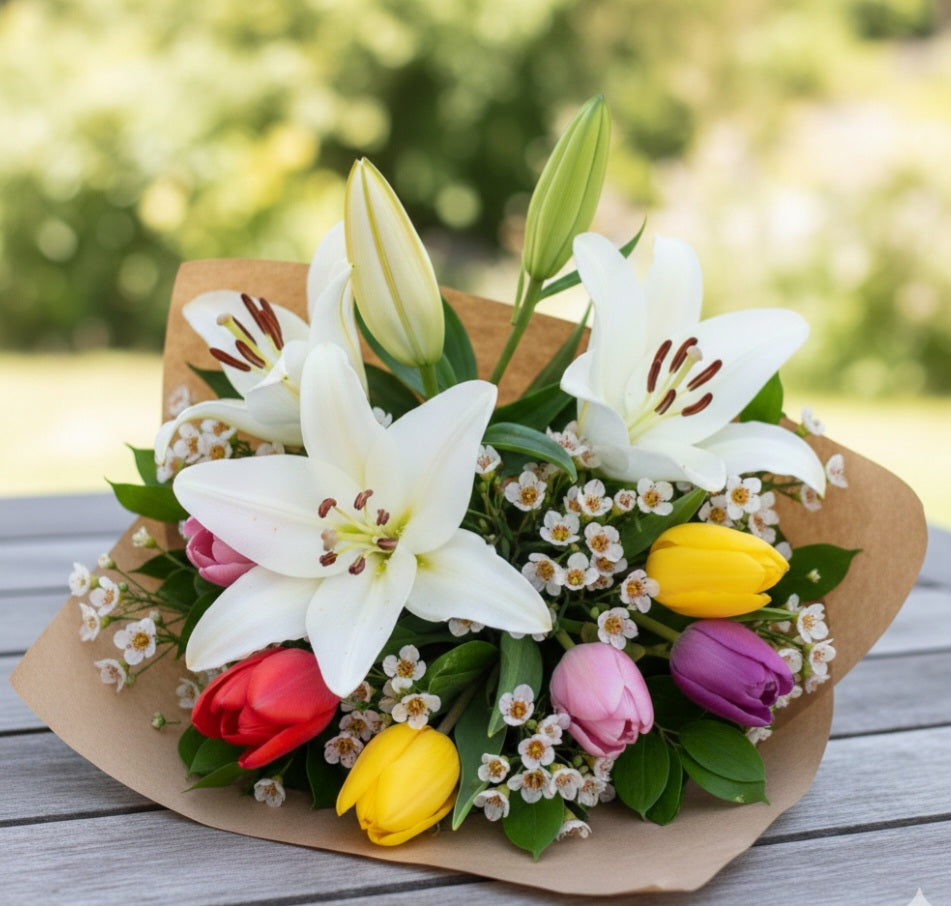 Bouquet : douceur solaire