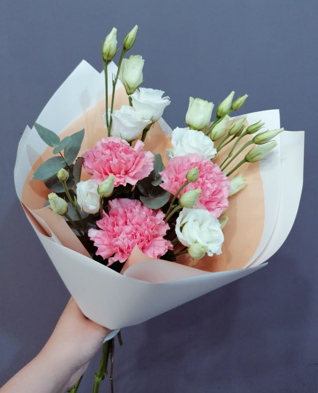 Bouquet : nuage de soie