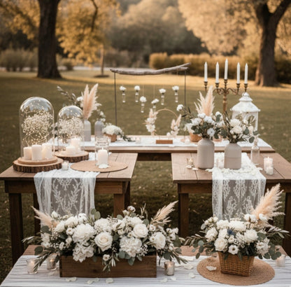Pack mariage : bohème chic