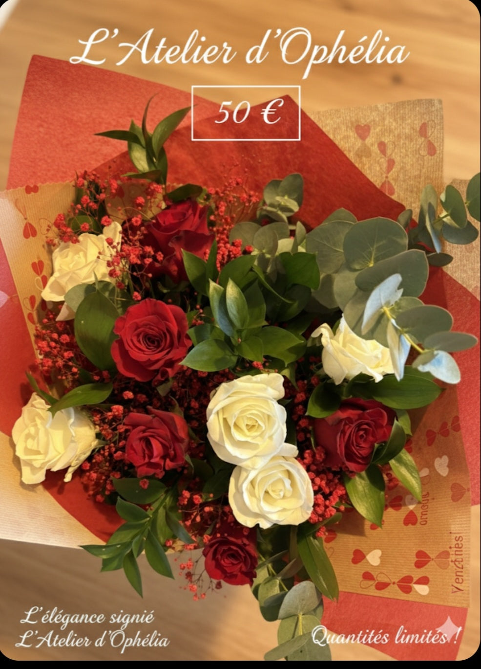 Bouquet le romantique